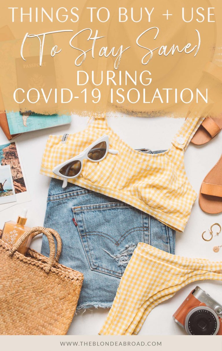 Read more about the article Issues to Purchase and Use (to Keep Sane) Throughout COVID-19 Isolation
