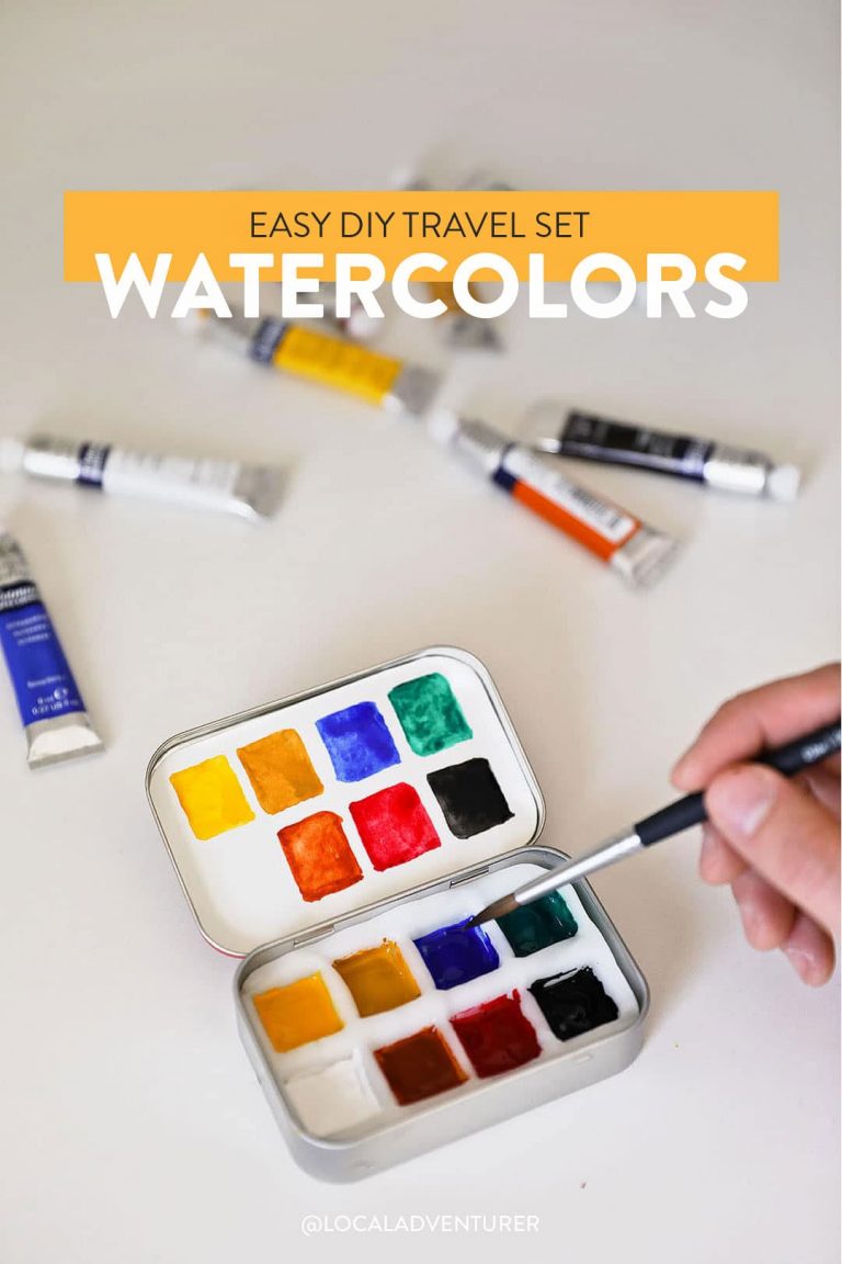 Read more about the article The best way to Make An Straightforward DIY Journey Watercolor Set