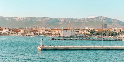 Summer season Sunshine In Brac Island, Croatia