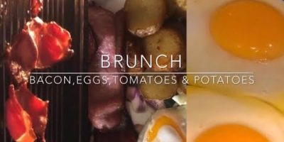 English Brunch w/Bacon,eggs,Tomatoes and Potatoes/Meals and journey weblog