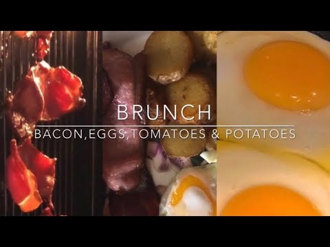 Read more about the article English Brunch w/Bacon,eggs,Tomatoes and Potatoes/Meals and journey weblog