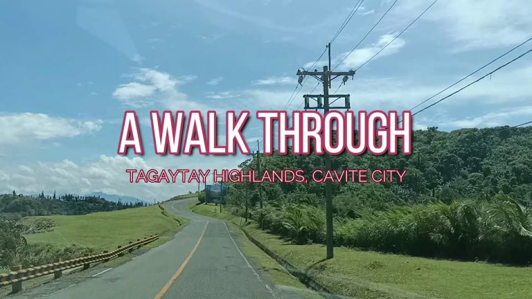 Read more about the article Journey Weblog #48 – A walkthrough inside Tagaytay Highlands, Cavite Metropolis