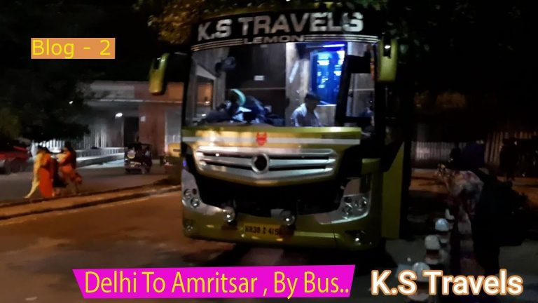 Read more about the article Delhi To Amritsar By Bus Journey..Weblog 2
