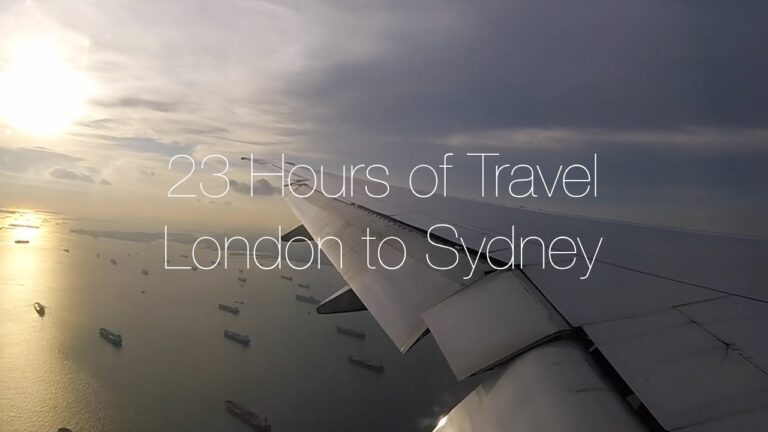 Read more about the article Journey Weblog: 23 Hours of Journey – British Airways London Heathrow to Sydney Australia