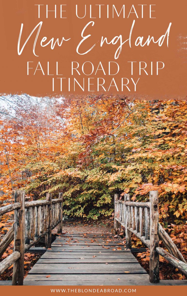 Read more about the article The Final New England Fall Street Journey Itinerary