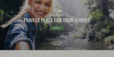 Wanderland – Journey Weblog – Premium UIUX