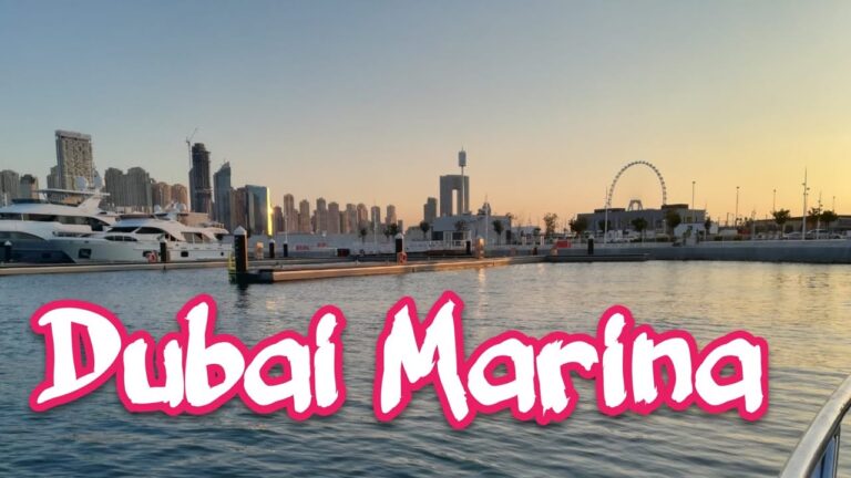 Read more about the article Dubai Marina | a small boat trip | Journey weblog | sea aspect expertise