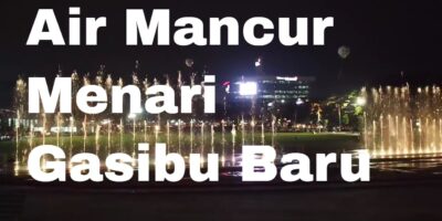 Bandung – Air Mancur Menari di Gasibu Baru (Malam) I Journey Weblog Indonesia