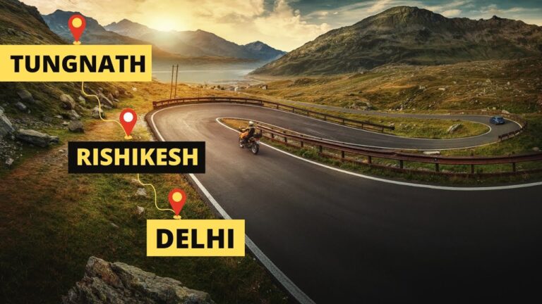 Read more about the article TUNGNATH To RISHIKESH To DELHI ON 100cc Bike | Tungnath-Chopta Journey In Winters