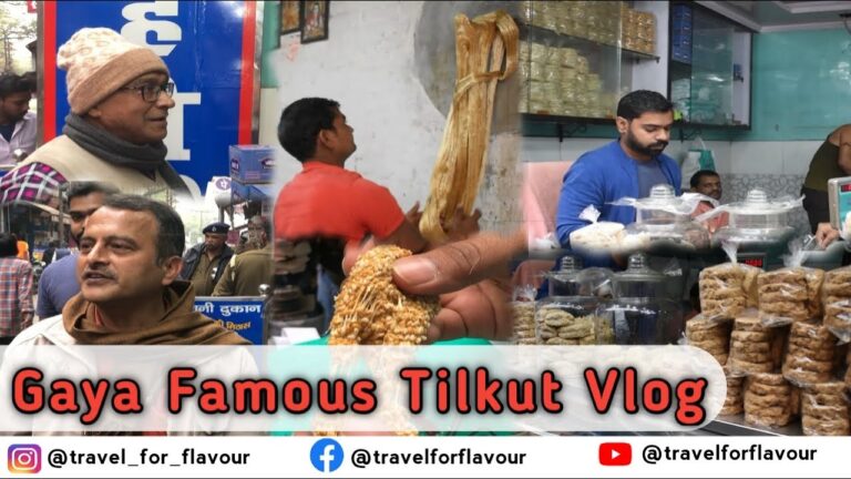 Read more about the article Gaya Well-known Tilkut Vlog | Bihari Delicacies | Gaya Meals Blogger | Journey For Flavour