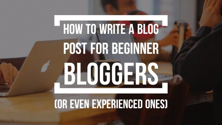Read more about the article How To Write A Weblog Publish for Rookies (And Even Skilled Bloggers)