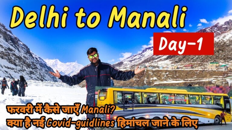 Read more about the article Delhi to Manali by Volvo bus | Reo travellers pvt lmd | journey to manali | Himanchal pradesh