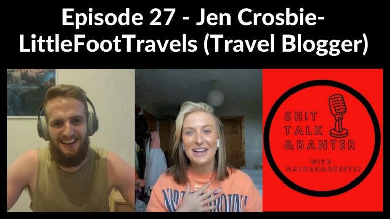 Read more about the article Episode 27 – Jen Crosbie – LittleFootTravels (Journey Blogger)