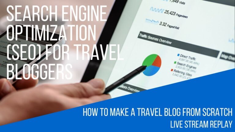 Read more about the article Search Engine Optimization (search engine optimization) for Your Journey Weblog Posts