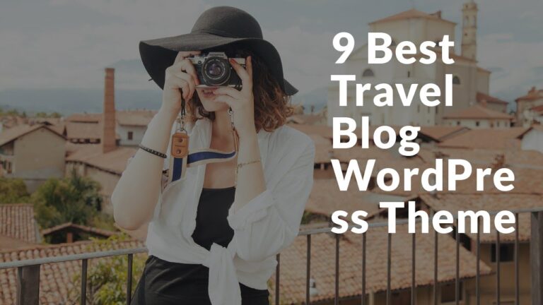 Read more about the article 9 Greatest Journey Weblog WordPress Theme