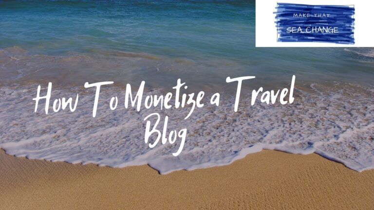 Read more about the article How To Monetize a Journey Weblog
