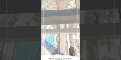 Dubai Body High View | Dubai Body Glass Stroll  | Journey With Aryan. #shorts