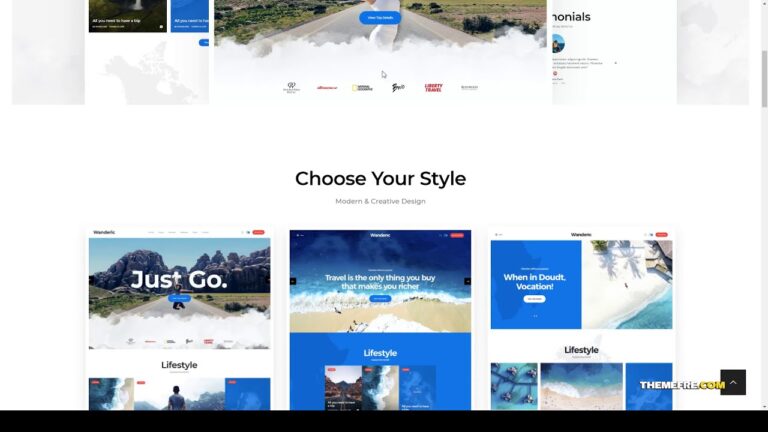 Read more about the article Wanderic – Journey Weblog and Way of life WordPress Theme journey assessment Construct Web site