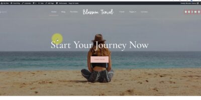 The way to configure Weblog Part? | Blossom Journey WordPress Theme