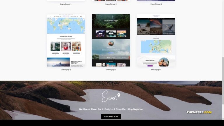 Read more about the article Eaven – Life-style and Traveller Journal and Weblog theme journal journey Fuyutsuki