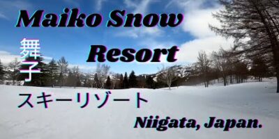 Snowboarding in Japan | Maiko Ski Resort slopes and journey weblog