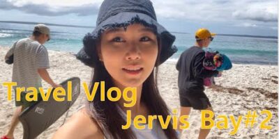 🇦🇺호주 여행 브이로그 l Journey Weblog Jervis Bay#2(레크레이션 강사들의 여행), 저비스베이, Blenheim Seashore, 바다, 왈라비, 윷놀이, 몸으로 말해요