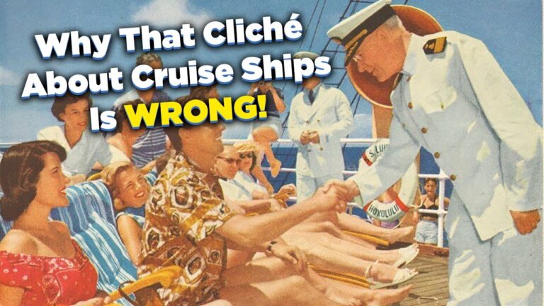 Read more about the article Why the cliché about cruise ships is completely mistaken!