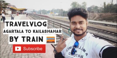 Journey Vlog Agartala to Kailashahar by practice || Northeast Weblog