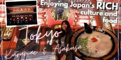 Tokyo Journey Vlog Half 1 | Exploring Kuramae and Asakusa | First Time in Japan | JANELLE CAITLIN