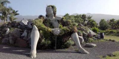The Moss Woman Statue of La Quinta Backyard in Santa Ursula – Tenerife Journey Weblog