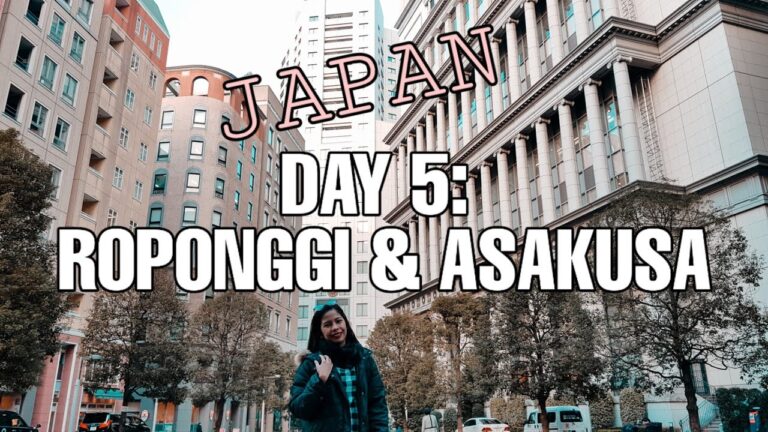 Read more about the article JAPAN TRAVEL BLOG – ROPONGGI AND ASAKUSA | SISONS VLOG