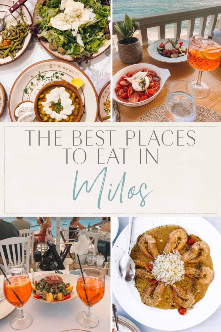 Read more about the article The Finest Locations to Eat in Milos