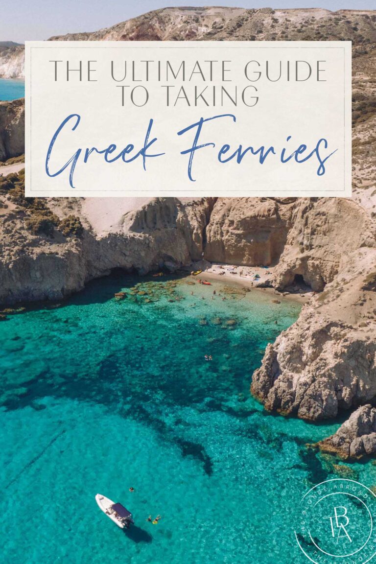 Read more about the article The Final Information to Taking Greek Ferries