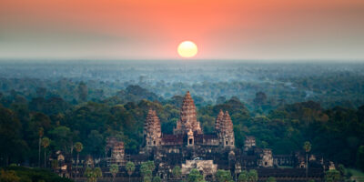 Cambodia is reopened to totally vaccinated travellers.