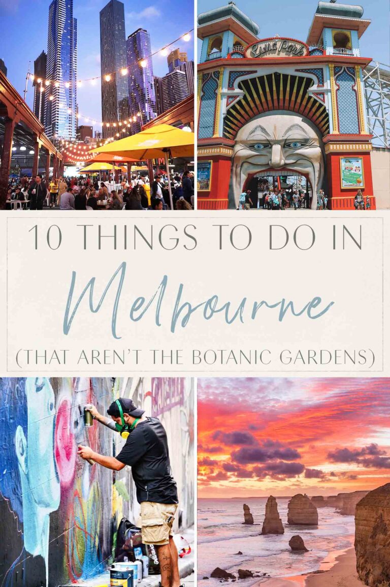 Read more about the article 10 Issues To Do in Melbourne (That Aren’t the Botanic Gardens)