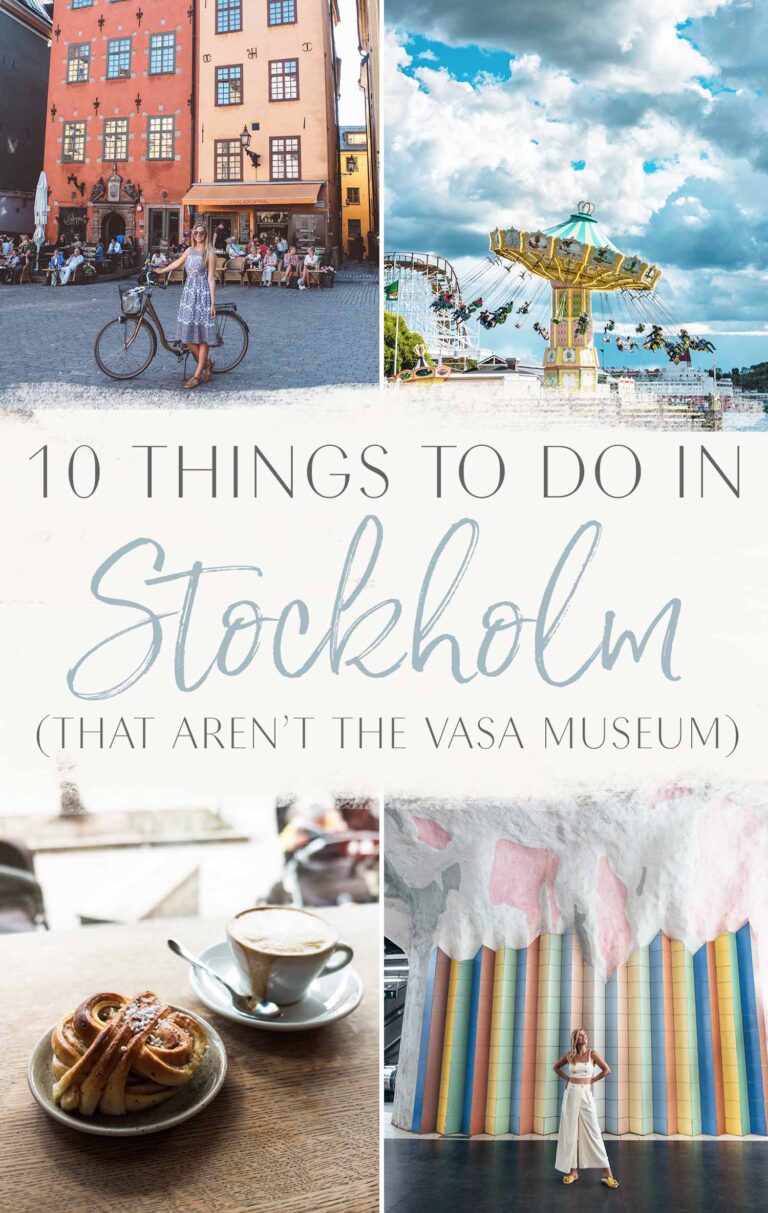 Read more about the article 10 Issues to Do in Stockholm (That Aren’t the Vasa Museum)