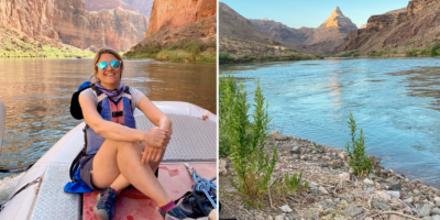 I rafted by the Grand Canyon and right here's what I found